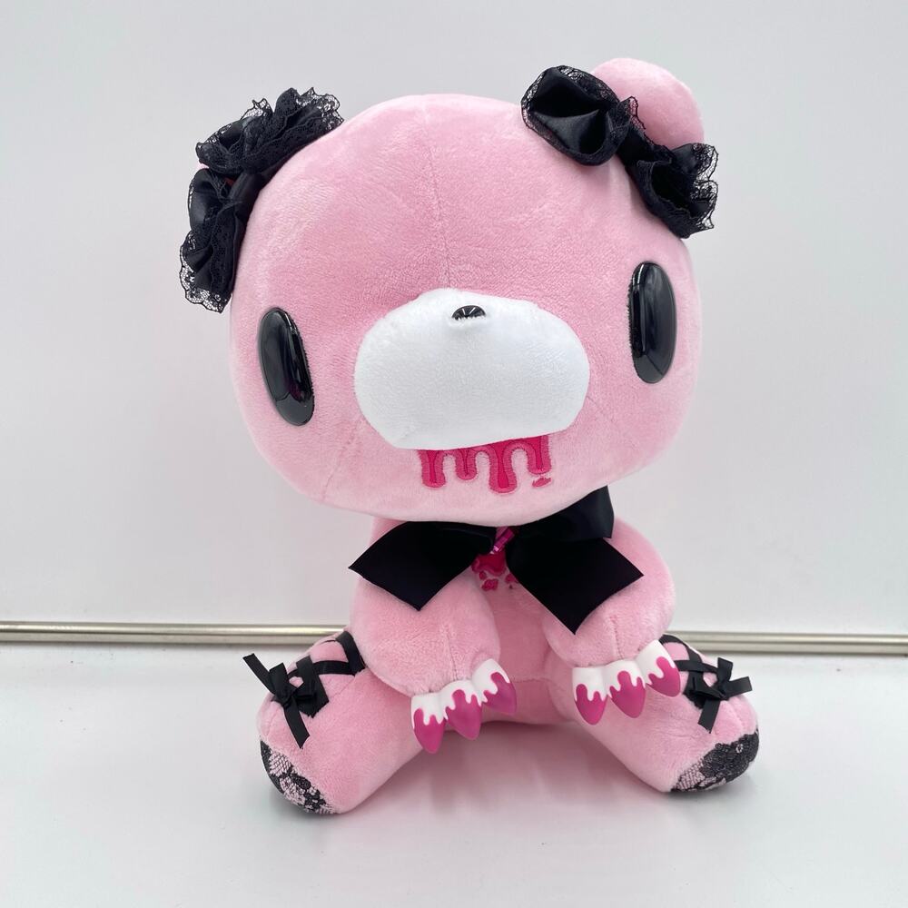 Taito Chax GP Gloomy Bear Pink Lace Up Variation Plush NEW